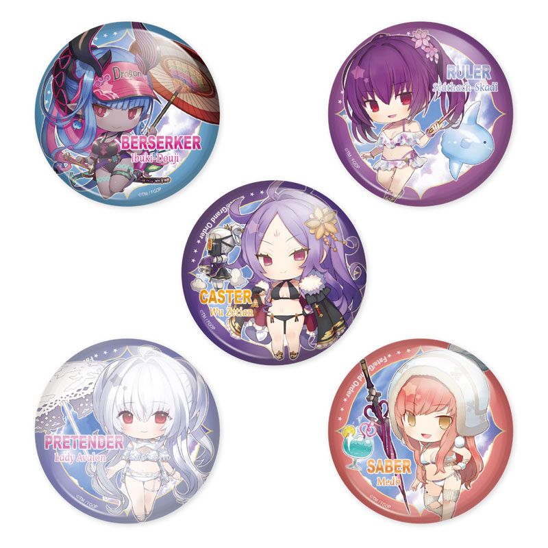 AmiAmi [Character & Hobby Shop] | CharaToria Tin Badge Fate/Grand 