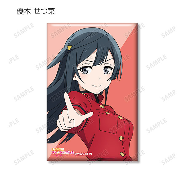  Anime High CARD Trading Square Tin Badge Box of 5