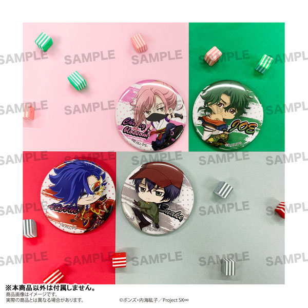 AmiAmi [Character & Hobby Shop]  SK8 the Infinity Trading Chokonto! Matte  Tin Badge 8Pack BOX(Pre-order)