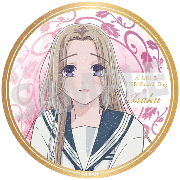 AmiAmi [Character & Hobby Shop]  A Girl & Her Guard Dog Hologram Tin Badge  Set(Released)