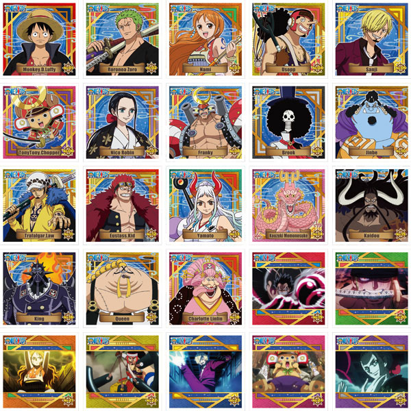 One Piece Sticker Sets