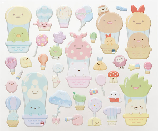 AmiAmi [Character & Hobby Shop]  SE59001 Sumikko Gurashi Hotel New Sumikko  Sticker(Pre-order)