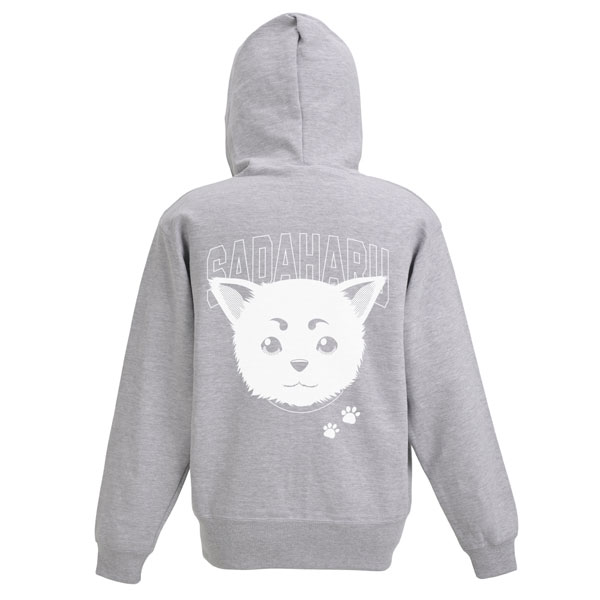 AmiAmi [Character & Hobby Shop] | Gintama Sadaharu Face Zip Hoodie 