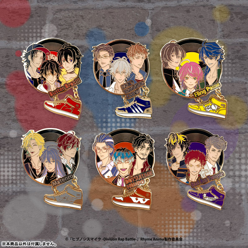 AmiAmi [Character & Hobby Shop]  Hypnosis Mic -Division Rap Battle-  Rhyme Anima + Collection Pin Badge Dotsuitare Honpo(Pre-order)