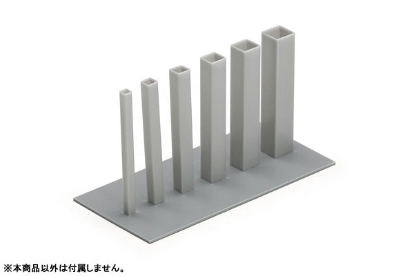 AmiAmi [Character & Hobby Shop] | Pla=Material [Grey] Square Pipe