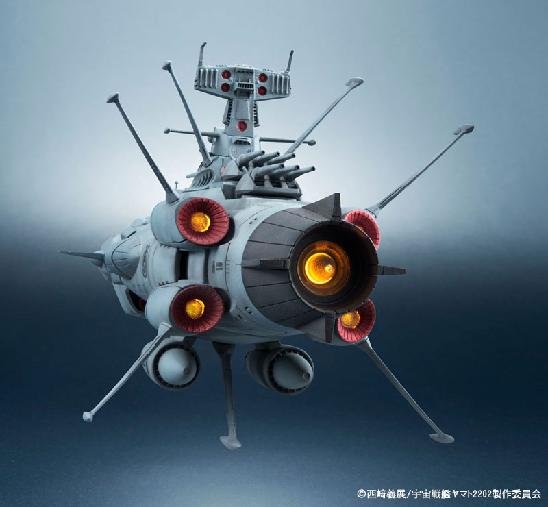 アンドロメダ  1/2000 宇宙戦艦ヤマト2202」より「輝艦大全 1/2000 地球連邦