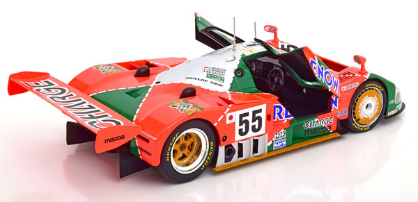 B*4様 1/18 1991年MAZDA 787B マツダ787B 1991ル・マン No.18 | 製品をさがす | tomica