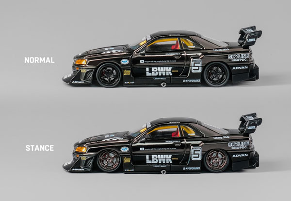 AmiAmi [Character & Hobby Shop] | 1/64 Nissan LB-WORKS ER34 Super 