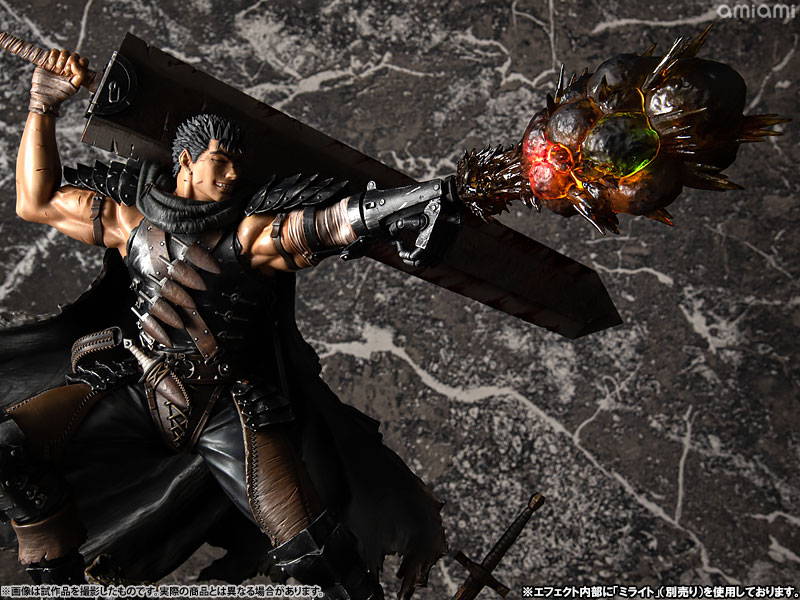 Figure Guts Black Swordsman Berserk – 1/7 – Medicos – Pvc – Neuf Sous Blister