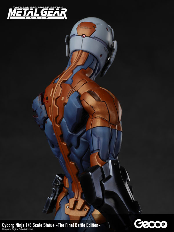 Gecco サイボーグ忍者 バトルダメージ版 + Tubbz Cyborg Ninja (The Final Battle Version) Statue by Gecco Corp