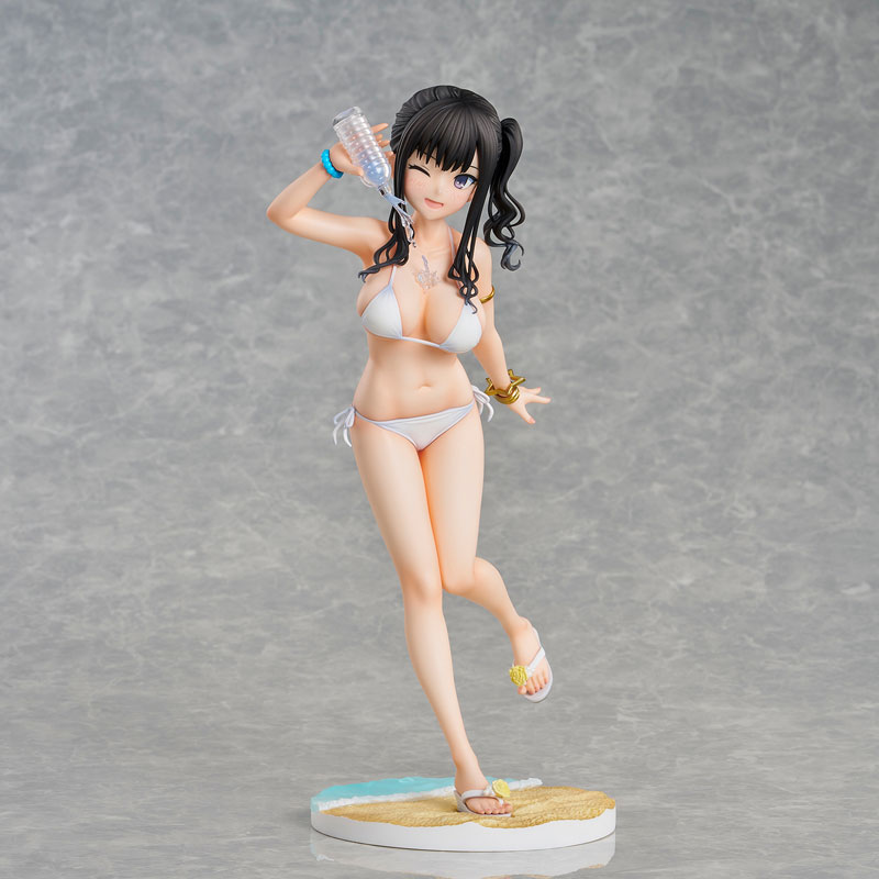 AmiAmi [Character & Hobby Shop] | Kaedeko Illustration Miyuki Sasaki -Sumer  Cloud White Bikini ver- Complete Figure(Pre-order)