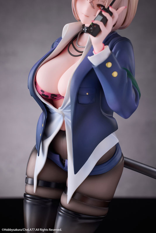 不良警察 illustration by CheLA77 1/6 AmiAmi [Character & Hobby Shop] | Naughty Police Woman