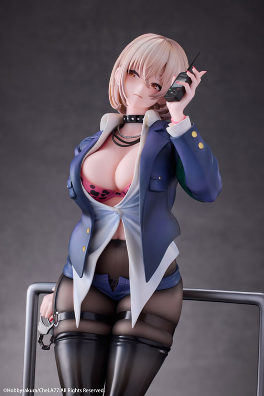 不良警察 illustration by CheLA77 1/6 AmiAmi [Character & Hobby Shop] | Naughty Police Woman