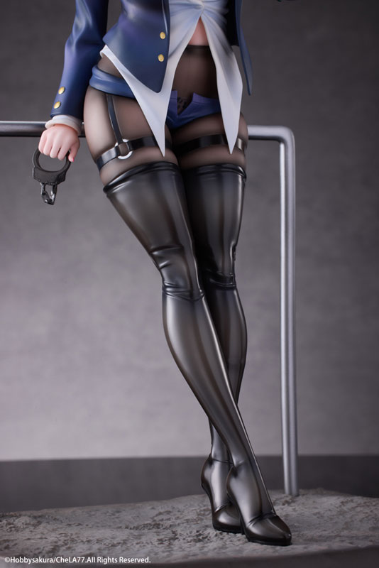 不良警察 illustration by CheLA77 1/6 HOBBY SAKURA Naughty Police Woman illustration by CheLA77