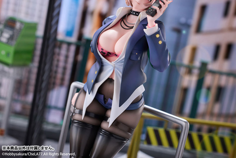 不良警察 illustration by CheLA77 1/6 AmiAmi [Character & Hobby Shop] | Naughty Police Woman