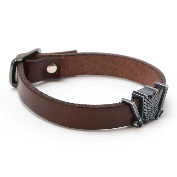 AmiAmi [Character & Hobby Shop] | Attack on Titan Leather Bracelet 