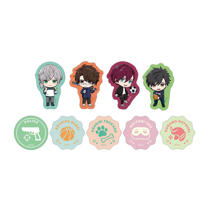 AmiAmi [Character & Hobby Shop] | Stand My Heroes Flake Sticker 