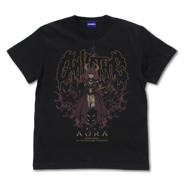 AmiAmi [Character & Hobby Shop]  Frieren: Beyond Journey's End Aura T-shirt  /BLACK-L(Pre-order)