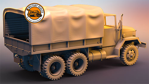 AmiAmi [Character & Hobby Shop] | 1/72 U.S. M35A2 Military Truck