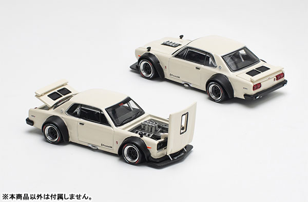 AmiAmi [Character & Hobby Shop] | 1/64 SKYLINE GT-R V8 DRIFT WHITE 