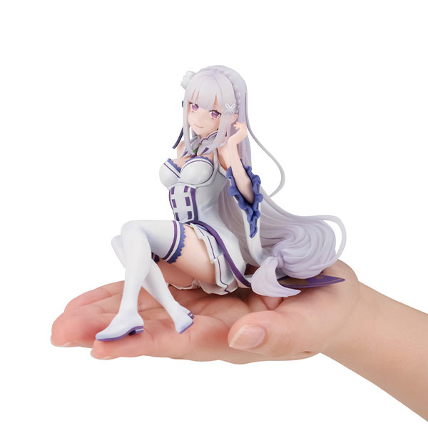 AmiAmi [Character & Hobby Shop] | Melty Princess Re:ZERO -Starting Life in  Another World- Palm-size Emilia Complete Figure(Released)