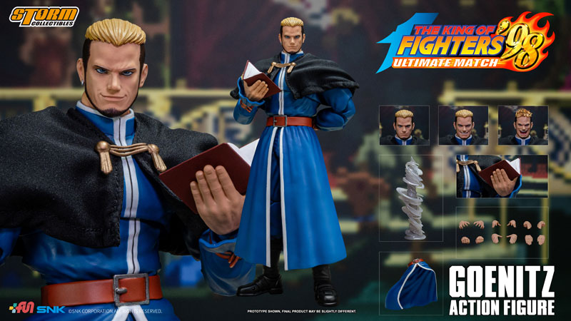 AmiAmi [Character & Hobby Shop]  The King of Fighters '98 Ultimate Match  Action Figure Goenitz(Provisional Pre-order)
