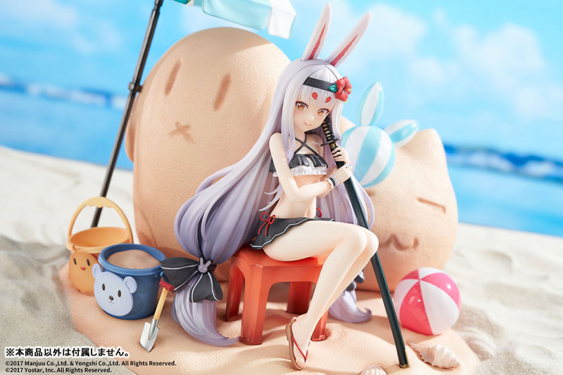 アズールレーン 島風 小休憩のサマーアイランドVer. DX版 アズールレーン』スレンダーボディを包んだ愛らしい水着姿にドキドキ