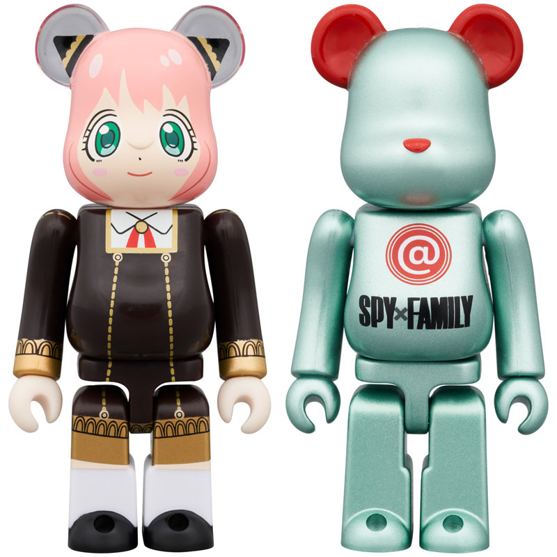 AmiAmi [Character & Hobby Shop] | BE@RBRICK Spy x Family 100% 2PCS 