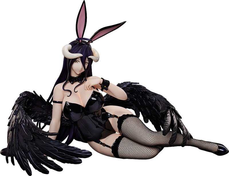 AmiAmi [Character & Hobby Shop] | Overlord Albedo Black Bunny Ver. 1/4  Complete Figure(Pre-order)