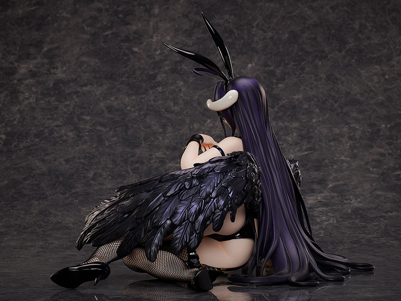 AmiAmi [Character & Hobby Shop] | Overlord Albedo Black Bunny Ver. 1/4  Complete Figure(Released)