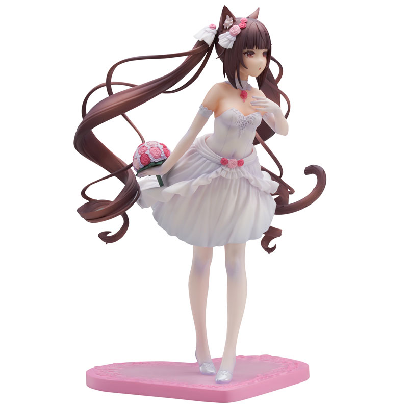 AmiAmi [Character & Hobby Shop] | 猫娘乐园巧克力萦梦伊甸ver. 1/7