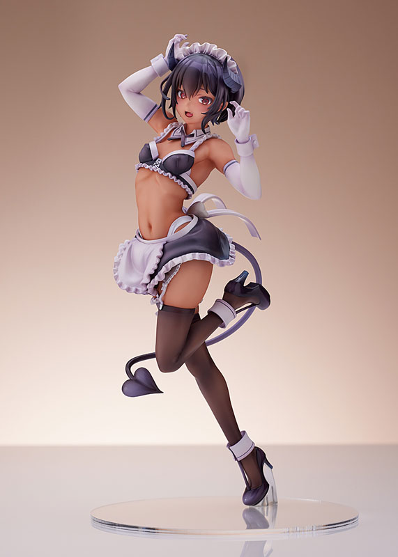 大褐色時代 サキ saki 1/6スケール アニメ フィギュア メイド服 AmiAmi [Character & Hobby Shop] | [Exclusive Sale] Dai Kasshoku