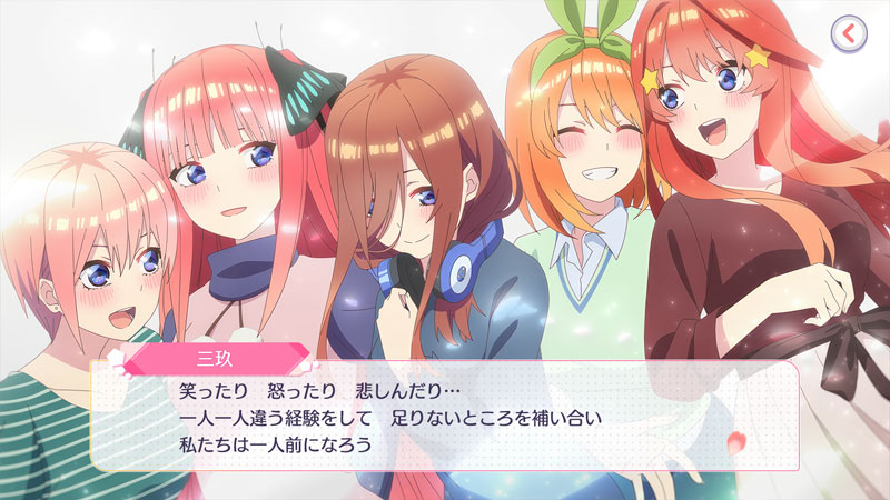 PS4 The Quintessential Quintuplets Gotoubun no Hanayome