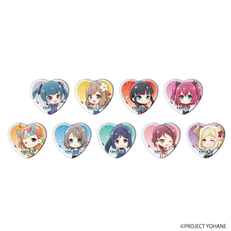 AmiAmi [Character & Hobby Shop] | Heart-shaped Tin Badge 