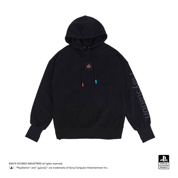 AmiAmi [Character & Hobby Shop] | GCORES Industries x PlayStation Hoodie  (Black) L Size(Released)