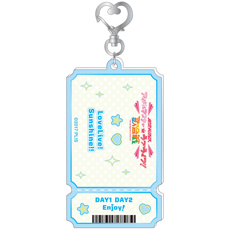 AmiAmi [Character u0026 Hobby Shop] | Love Live! Sunshine!! Ijigen Fes Ticket  Style Acrylic Keychain(Pre-order)