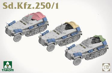 AmiAmi [Character & Hobby Shop] | 1/35 Sd.Kfz.250/1 Light