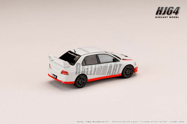 さとす　AUTOart 1/43 MITSUBISHI LANCER 1/43 AUTOart '01 Mitsubishi Lancer EVO VII WRC #7 Makinen