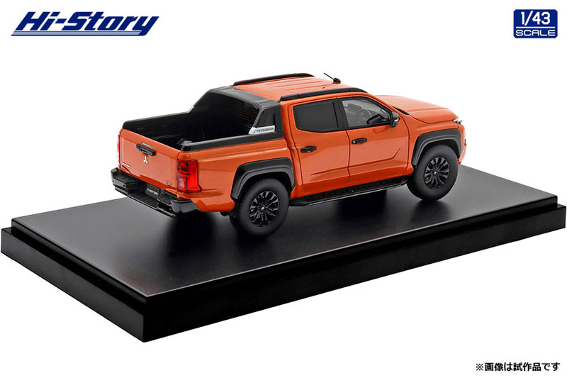 Hi-Story 1/43 Mitsubishi Triton ダブルキャブ AmiAmi [Character & Hobby Shop] | 1/43 MITSUBISHI TRITON