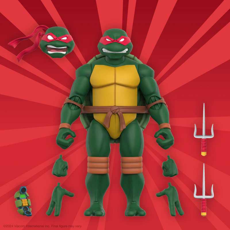 AmiAmi [Character & Hobby Shop] | Teenage Mutant Ninja Turtles TMNT wave  12/ Raphael (2003 Ver.) Ultimate 7 Inch(Provisional Pre-order)