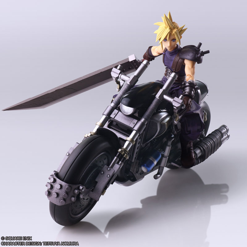 FINAL FANTASY VII クラウド & デイトナ(美品) AmiAmi [Character & Hobby Shop] | Final Fantasy VII BRING ARTS