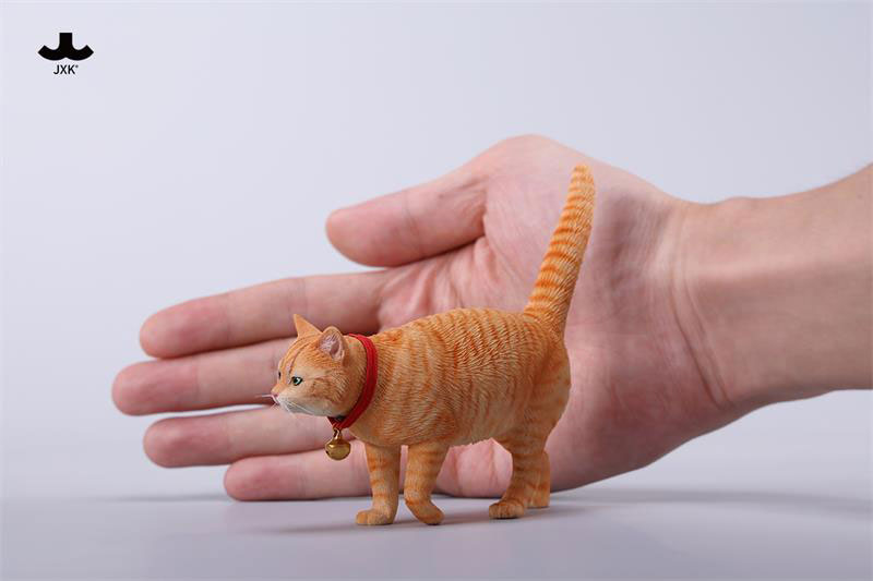 1/6 Chinese Pastroal Cat ハンティングスタイル B JXK 1/6 Chinese Garden Cat 7.0 Model Animal Figure