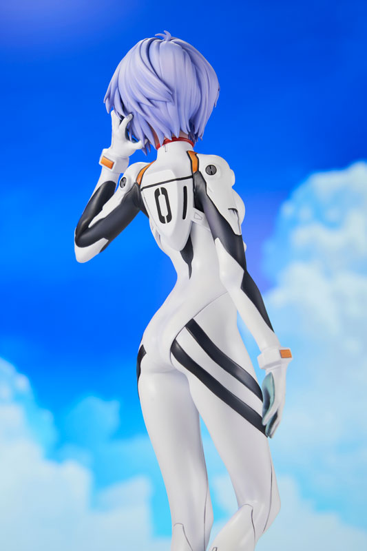 REI AYANAMI GENUINE EVANGELION BANDAI GASHA PORTRAITS FIGURE 13cm ANIME