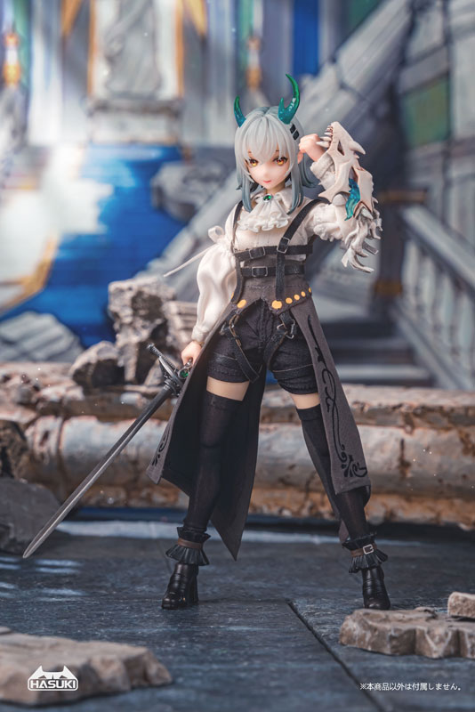 Pocket artシリーズ PA008 ローズナイト グローリア Hasuki Pocket Art Series PA008 Rose Knight Gloria 1/12 Scale Action