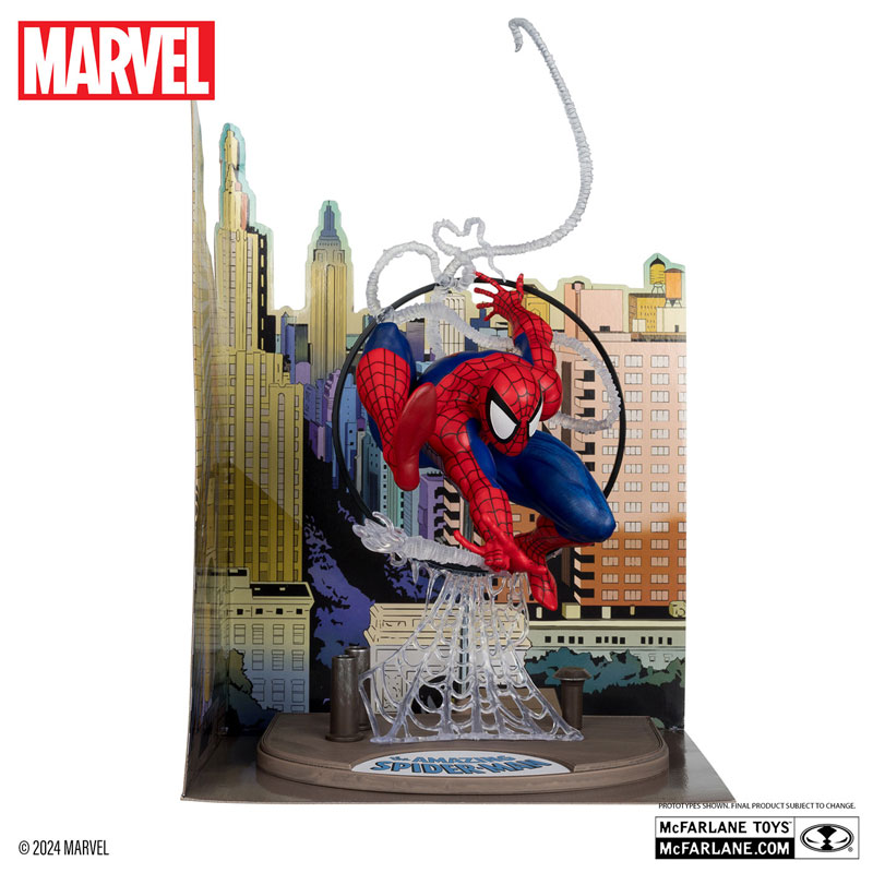 AmiAmi [Character & Hobby Shop] | 1/6 Scene Figure #001 Spider-Man (Todd  Mcfarlane / The Amazing Spider-Man Vol.1 #301)(Released)(Single Shipment)