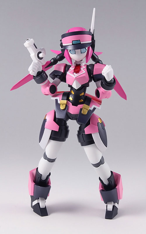 Polynian Morteoid Pinkuru Bikini tampak depan - action figure pink bikini