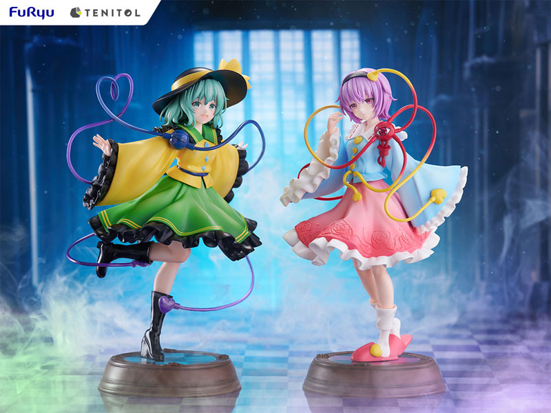 AmiAmi [Character & Hobby Shop] | TENITOL Touhou Project Satori Komeiji &  Koishi Komeiji Complete Figure(Pre-order)