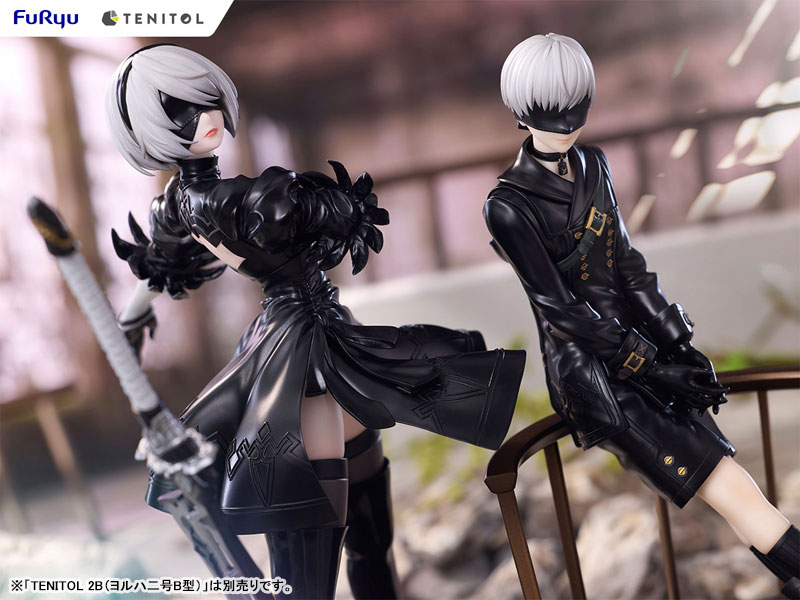 AmiAmi [Character & Hobby Shop] | TENITOL NieR:Automata Ver1.1a 9S (YoRHa  No.9 Type S) Complete Figure(Pre-order)