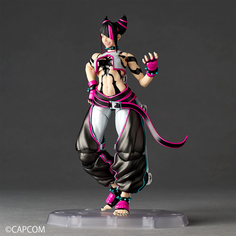 AmiAmi [Character & Hobby Shop] | Revoltech Amazing Yamaguchi Street Fighter  6 Juri(Pre-order)