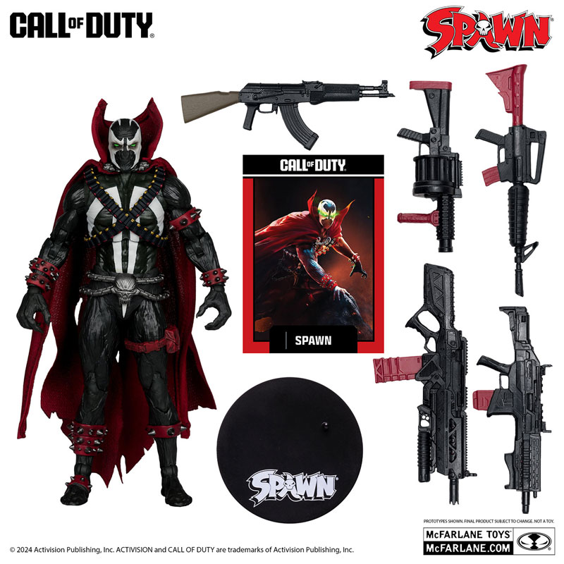 AmiAmi Character Hobby Shop Call of Duty Action Figure 7 Inch Spawn Released